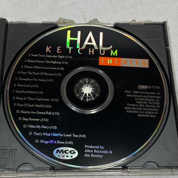 Classic Country CD Lot 4, Hal Ketchum, Vince Gill Vintage Country Music - Picture 2 of 10